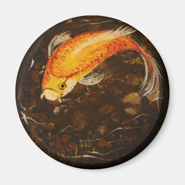 Golden Koi Magnet (Vorne)