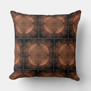 Golden Kupfer Shimmer Throw Kissen