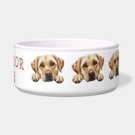 Golden Labrador Club Thema Napf