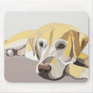 Golden Labrador Mousepad