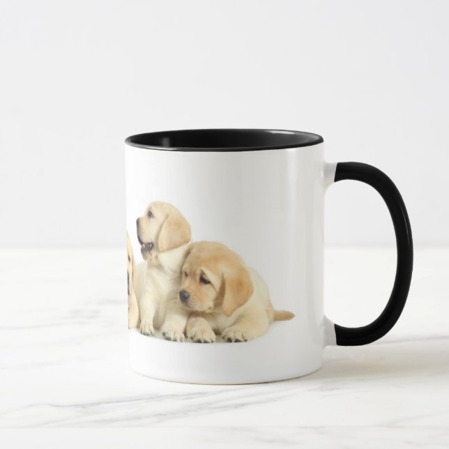Golden Labrador Puppy Tasse (Rechts)