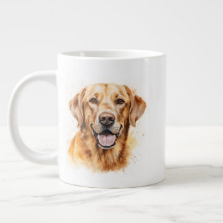 Golden Labrador Retriever Dog Jumbo-Tasse