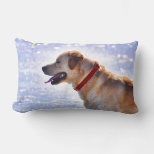 Golden Labrador Retriever Dog-Lover Geschenk Lendenkissen