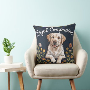 Golden Labrador Retriever Quilt Design – Spielend Kissen