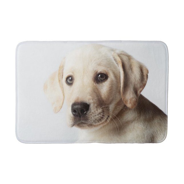 Golden Labrador Welpe Badematte (Vorderseite)