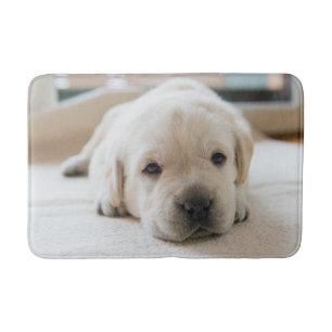 Golden Labrador Welpe Badematte