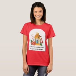 Golden Lantern | Healing Light & Spiritual Hope T-Shirt
