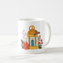 Golden Lantern Mug | Inspirational Quote Mug