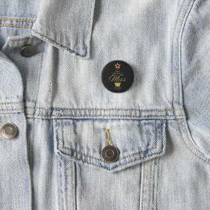 Golden Letzte Weihnachten als eine Miss Zitat Zuku Button