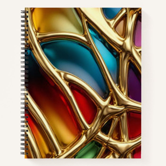 Golden Liebe #454 - Spiral Notebook Notizbuch (Vorderseite)
