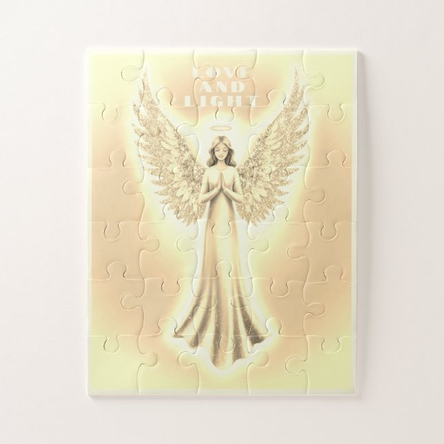 Golden Light Healing Engel 30 Piece (Vertikal)