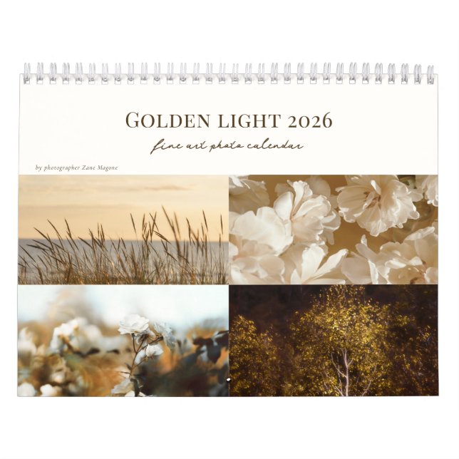 Golden Light Kalender 2026 (Titelbild)