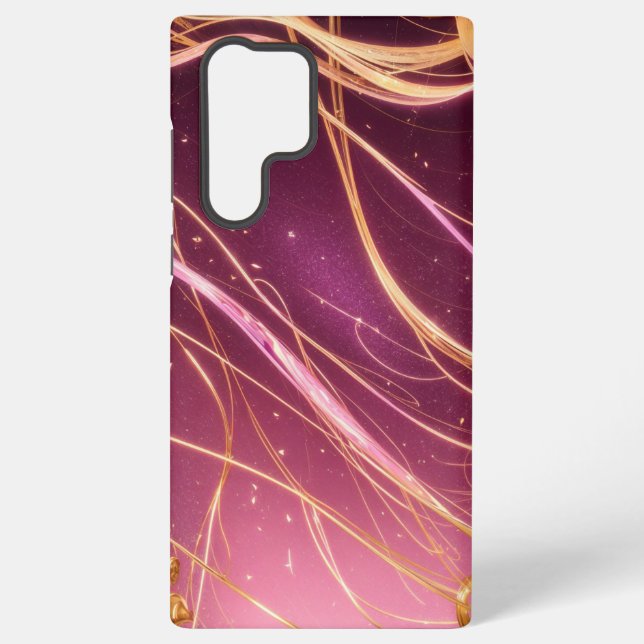 Golden Light Stream Phone Case Samsung Galaxy Hülle (Rückseite)