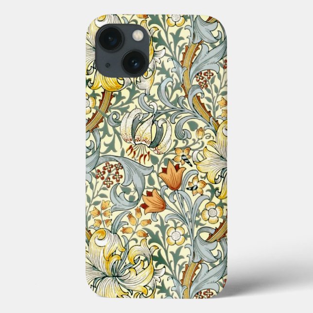 Golden Lilies iPhone 6/6S Tough Xtreme Coque (Verso)