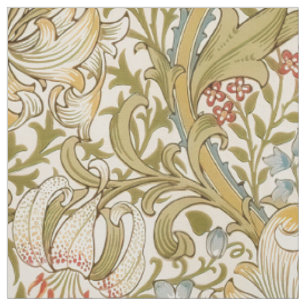 Golden Lily Classic William Morris Stoff