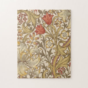 Golden Lily Muster Version 2 von William Morris