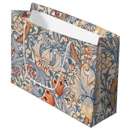 Golden Lily, William Morris große Geschenktasche Geschenktüte
