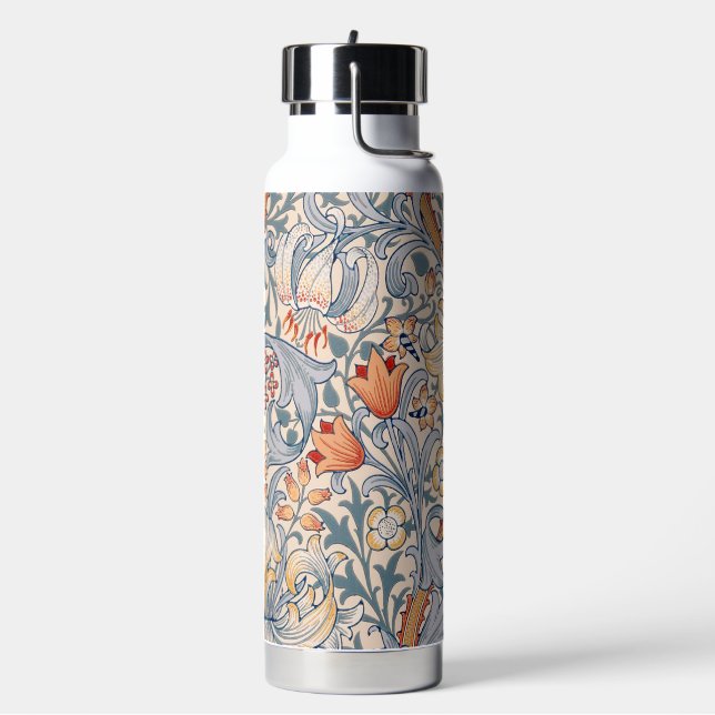 Golden Lily, William Morris Trinkflasche (Links)