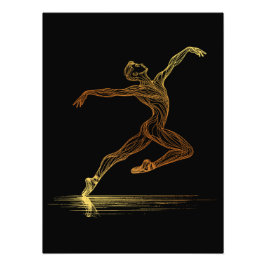 Golden Line Kunst, Dichtung und Musik Banca del Go Fotodruck