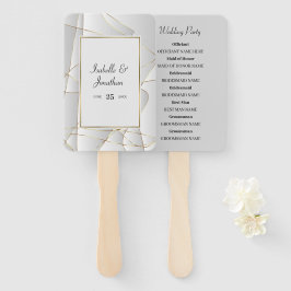 Golden Lines Fächer