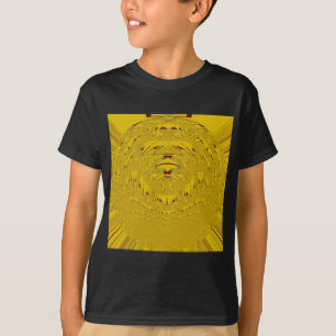 Golden Lion Head Printwerbung T-Shirt