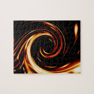 Golden Liquid Spiral