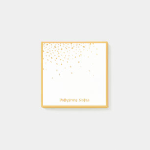 Golden Losango Formen - Notepad Post-it Klebezettel