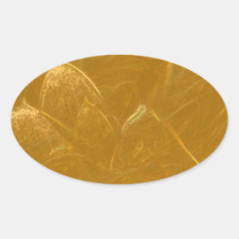 GOLDEN LOTUS2 OVALER AUFKLEBER