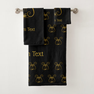 Golden Lyre Badhandtuch Set