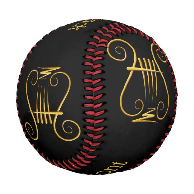 Golden Lyre Baseball (Schrägansicht)