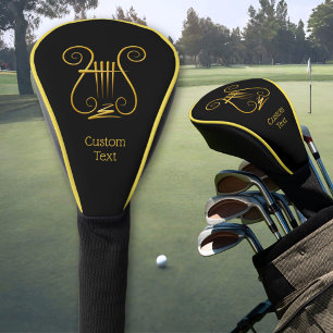 Golden Lyre Golf Headcover