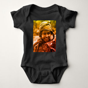Golden Maghreb Tunesische Djerba Mädchen Frau Baby Strampler