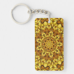 Golden Mandala Antique Abstract Design-63495 Schlüsselanhänger