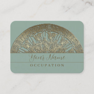 Golden Mandala - Carte de visite