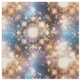 Golden Mandala Fabric Stoff