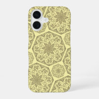 Golden Mandala Mosaic Muster TelefonCase