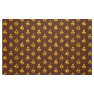 Golden Maple Leaf Stoff