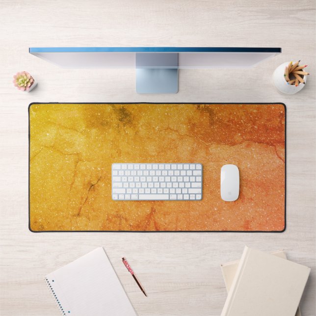 Golden Marble Large Mouse Pad - Custom Desk Mat Schreibtischunterlage (Büro 1)