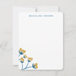 Golden Meadow Mitteilungskarte