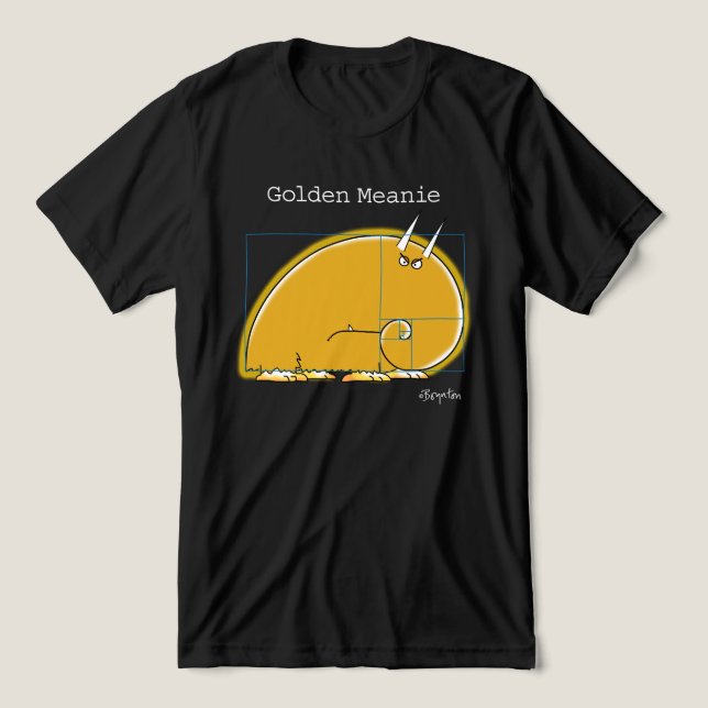 GOLDEN MEANIE von Boynton Tri-Blend Shirt (Design Vorderseite)