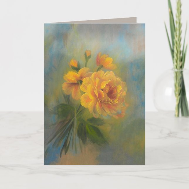 Golden Memories Dankeskarte (Vorderseite)