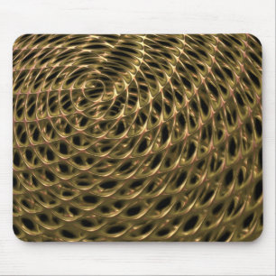 Golden Mesh Mousepad