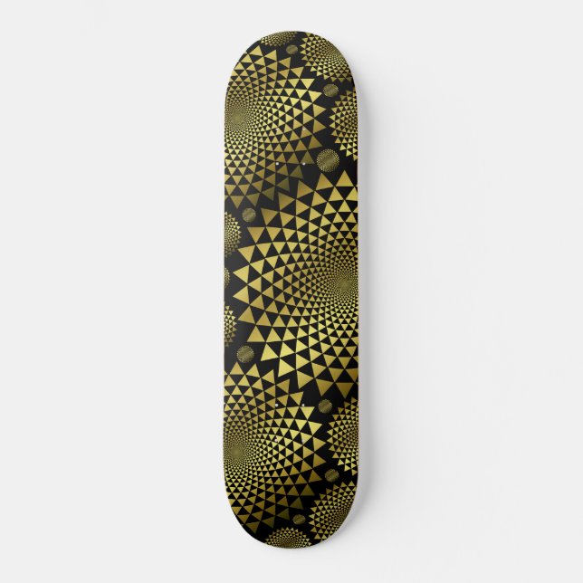 Golden Mind Scramble Skateboard (Vorderseite)