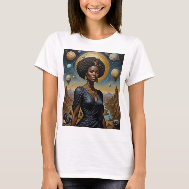 Golden Moon Crosmic Queen Shirt (Vorderseite)