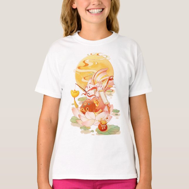 Golden Moon Harmony Kid's T - Shirt (Vorderseite)