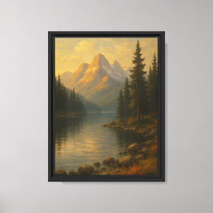 Golden Mountain Leinwand Locarno