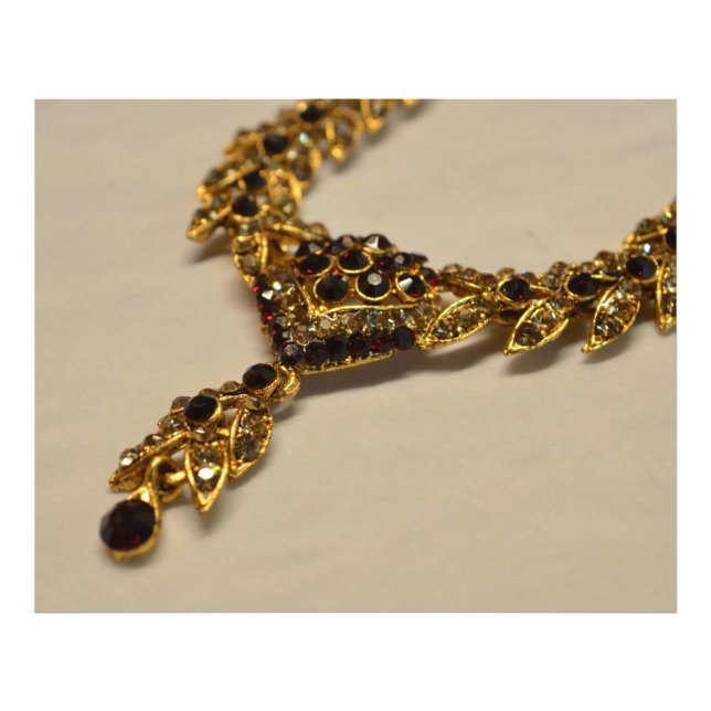 Golden Necklace Fotodruck (Vorne)