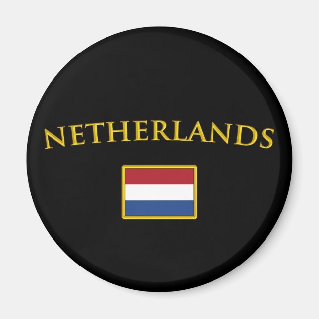 Golden Niederlande Magnet (Vorne)