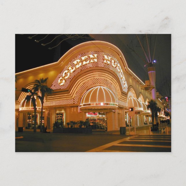 Golden Nugget Las Vegas Postkarte (Vorderseite)
