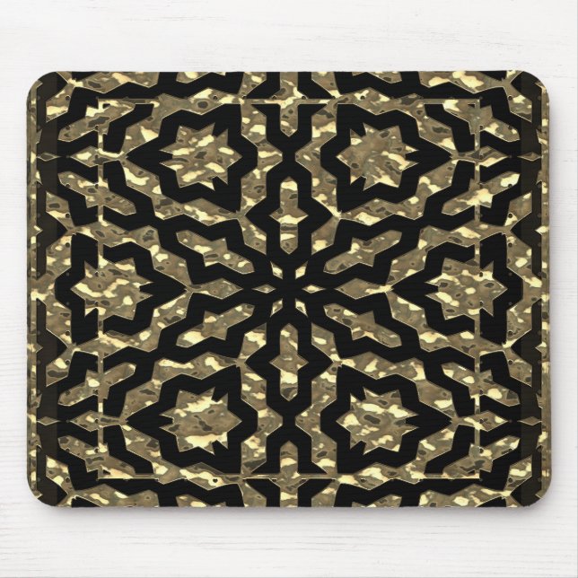 Golden Nuggets Pattern Mousepad (Vorne)